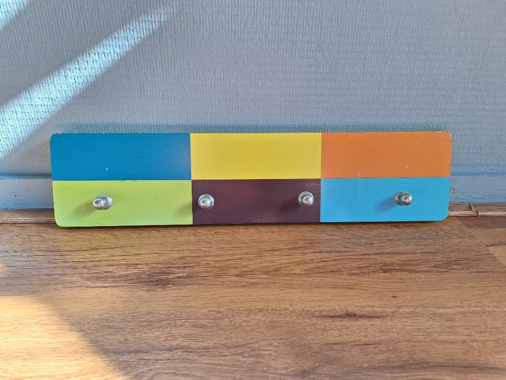 Houten kapstok, Huis en Inrichting, Wandkapstok, Ophalen of Verzenden, Zo goed als nieuw, Minder dan 100 cm