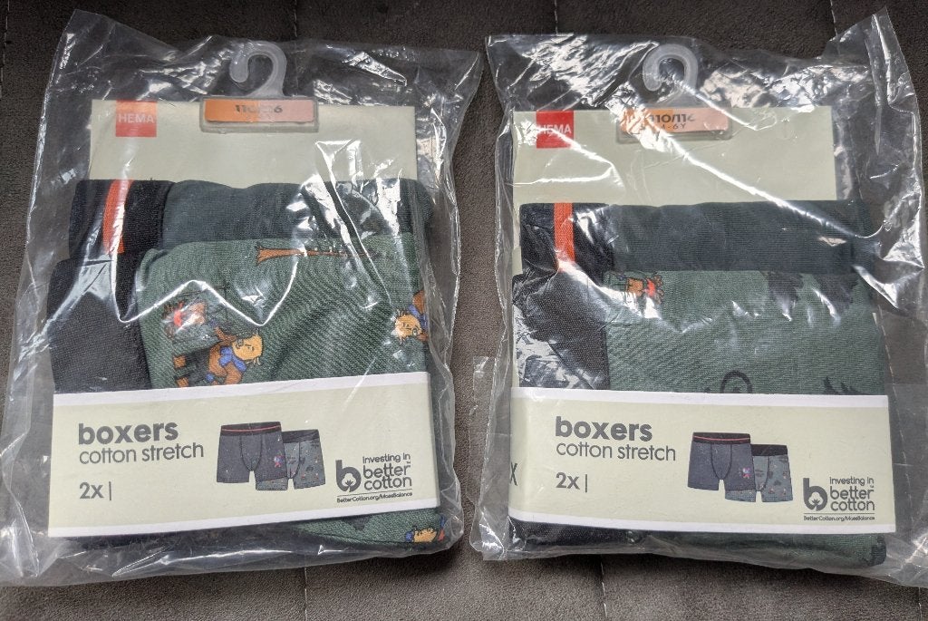 Boxers / ondergoed 110/116 nieuw, Kinderen en Baby's, Nacht- of Onderkleding, Jongen of Meisje, Nieuw, Ophalen of Verzenden