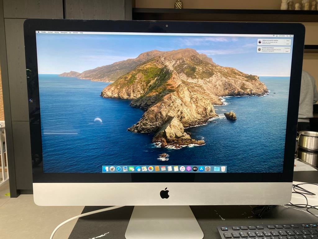 Apple iMac 27-inch (Late 2013), 50 Hz, Zo goed als nieuw, 100 cm of meer, Ophalen
