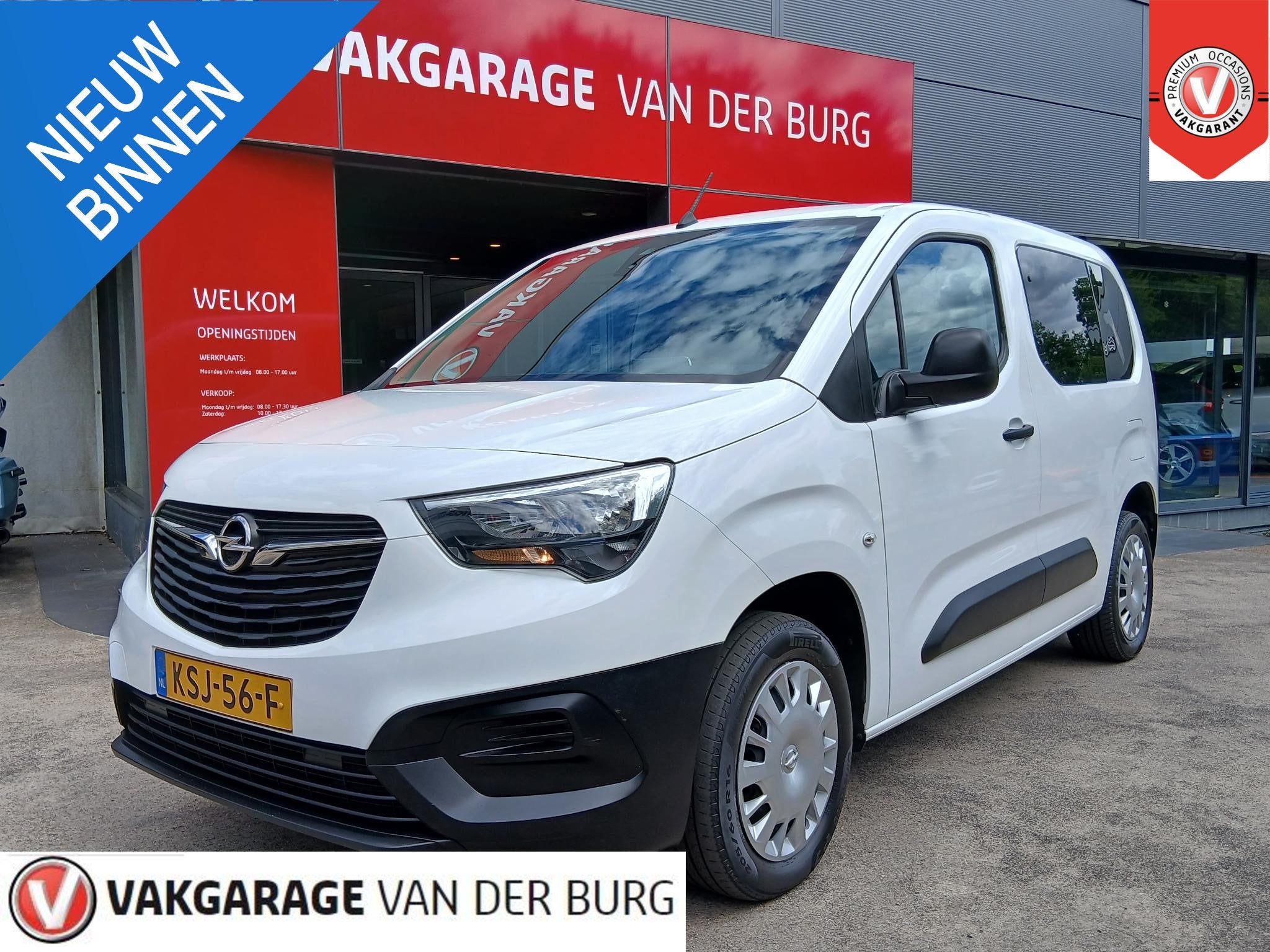 Opel Combo-e Life L1H1 Edition 50 kWh Camera, Auto's, Opel, 12 maanden, Overige carrosserieën, Wit, Parkeersensor