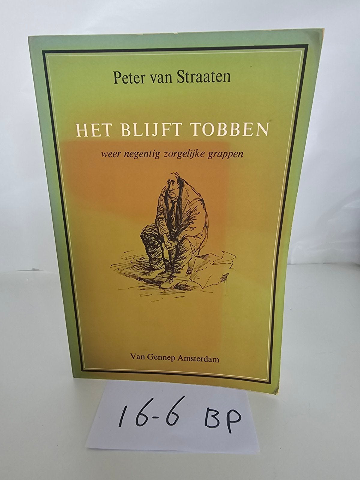 Het Blijft Tobben - Peter van Straaten (Boek), Boeken, Ophalen of Verzenden