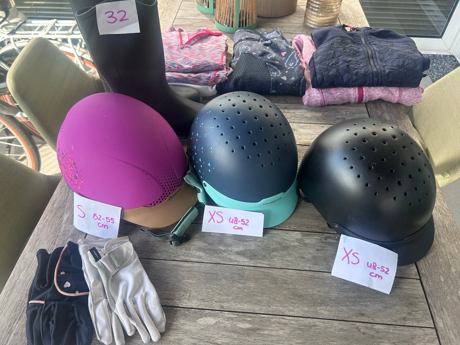 Meisjes spullen paardrijden, Dieren en Toebehoren, Ophalen of Verzenden, Bovenkleding