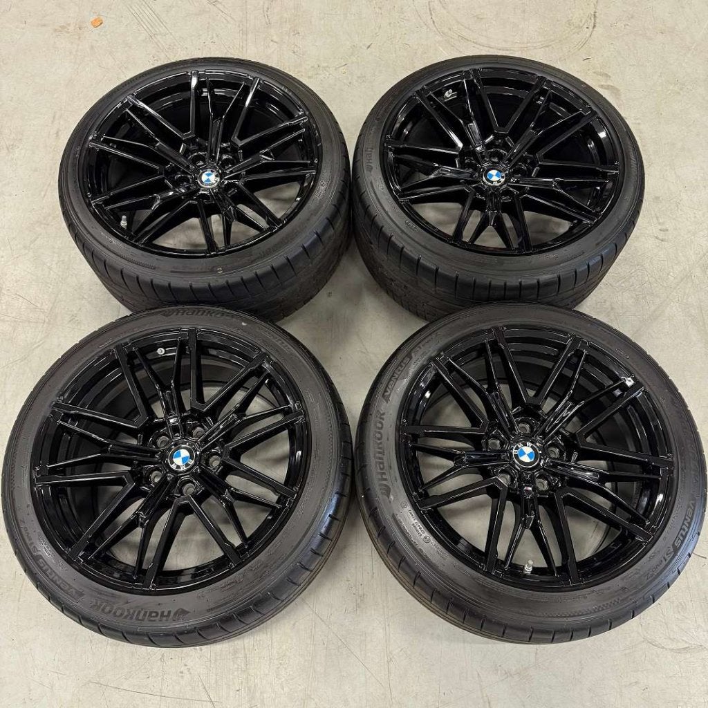 OEM BMW M5 Velgen 20 om 21 Inch G90 G99 Velgen Glans Zwart, Niet ingevuld, Gebruikt, Banden en Velgen, Niet ingevuld