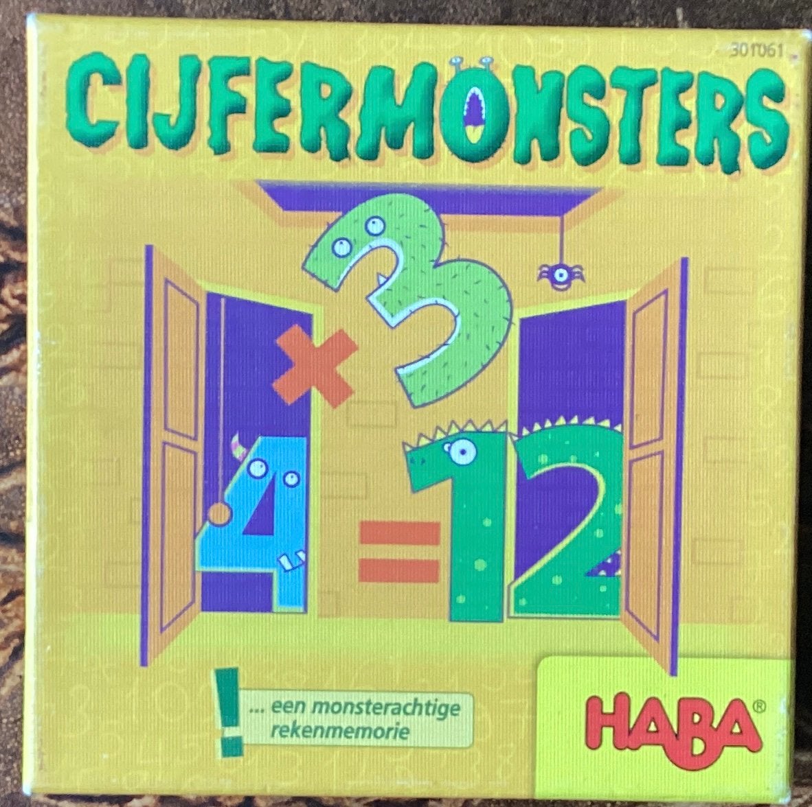 Haba Cijfermonsters leerspel, Kinderen en Baby's, Speelgoed | Educatief en Creatief, Ophalen of Verzenden, Zo goed als nieuw