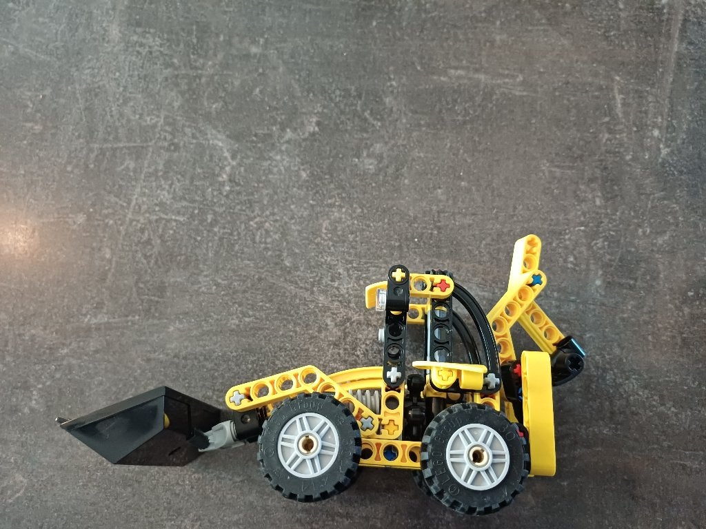 Lego technic graaflaadmachine (42197), Ophalen, Lego, Zo goed als nieuw, Complete set