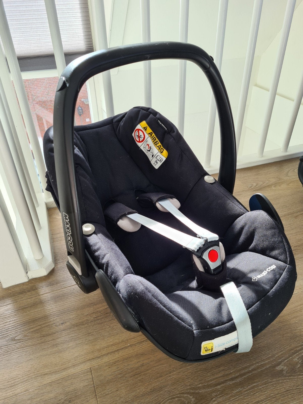 Maxi-Cosi Pebble Plus, 2wayFix, 2wayPearl, Gebruikt, 0 t/m 18 kg, Isofix, Maxi-Cosi