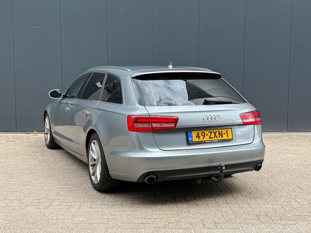 Audi A6 Avant 2.0 TFSI Sport/Stoelen, Leder, Navi, Trekhaak,, Euro 5, 15 km/l, Gebruikt, Zwart