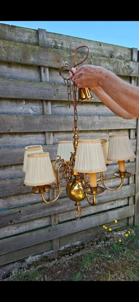 Kroonluchter, Huis en Inrichting, Lampen | Kroonluchters, Ophalen, Gebruikt, E14 (klein)