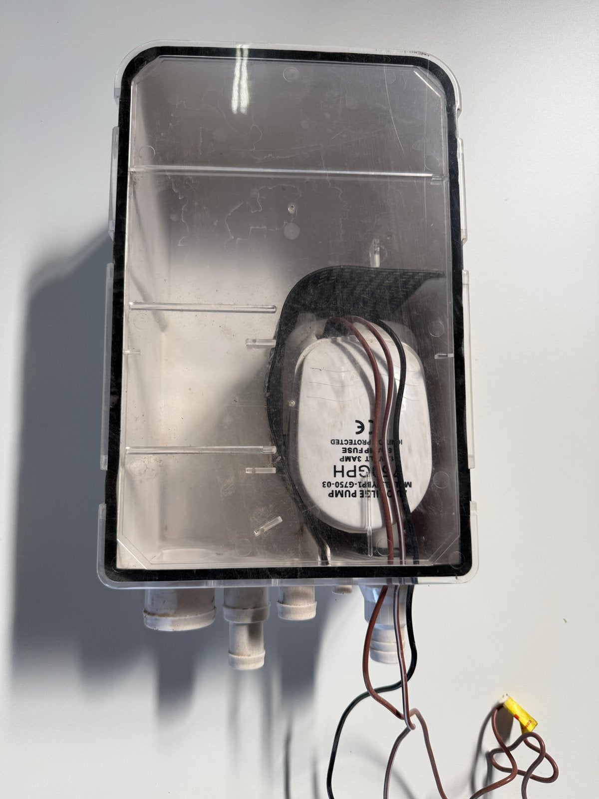 Douche bakje 12 volt, Watersport en Boten, Ophalen, Zo goed als nieuw, Zeilboot of Motorboot