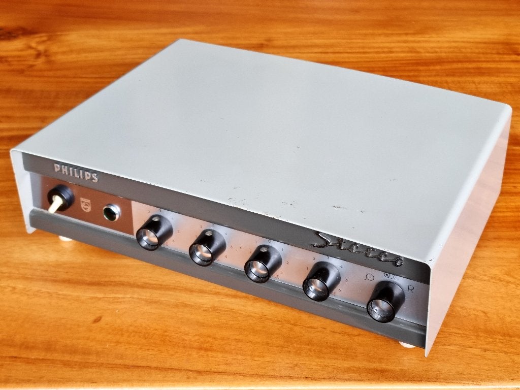 Philips AG9016/00    2x2 Watt buizenversterker 1963–1965, Ophalen of Verzenden, Versterker