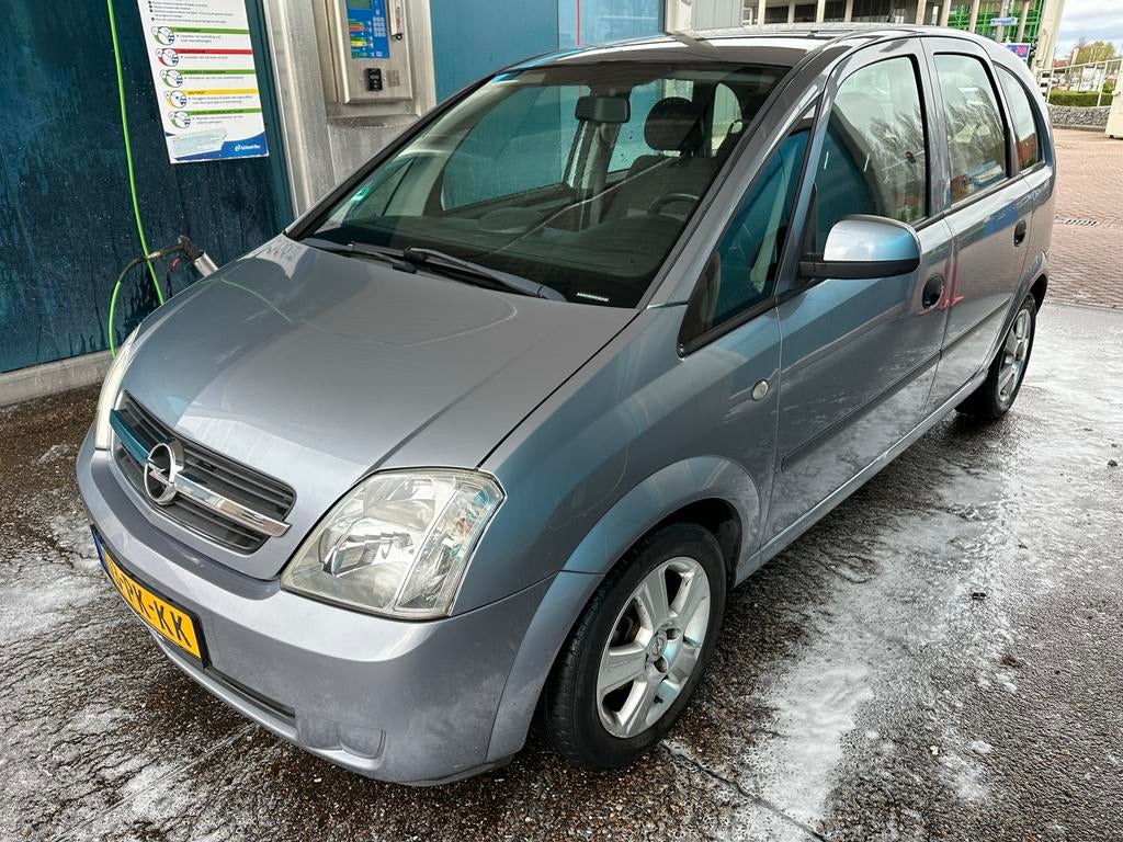 Opel Meriva 1.6 Airco Trekhaak Nwe APK en Nwe koppeling, Auto's, 4 cilinders, Isofix, Origineel Nederlands, 1200 kg