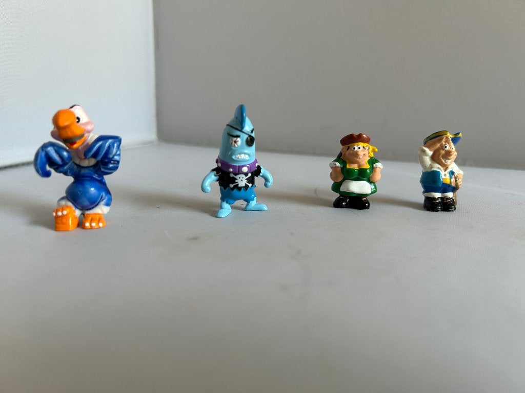 Piet Piraat # Minifiguurtjes 4x, Ophalen of Verzenden, Zo goed als nieuw