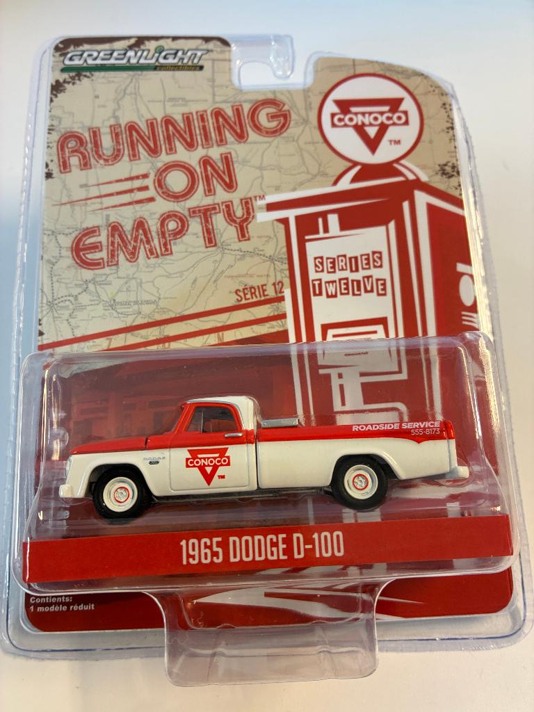 89406: Dodge D-100 - Conoco - 1965 - Greenlight 1:64, Auto, Nieuw, Ophalen of Verzenden, Bachsatztstr. 54 D 72131 Ofterdingen, Germany