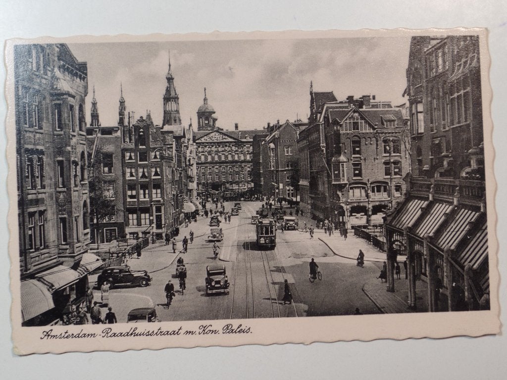 Amsterdam 380, Ophalen of Verzenden, 1940 tot 1960, Gelopen, Noord-Holland