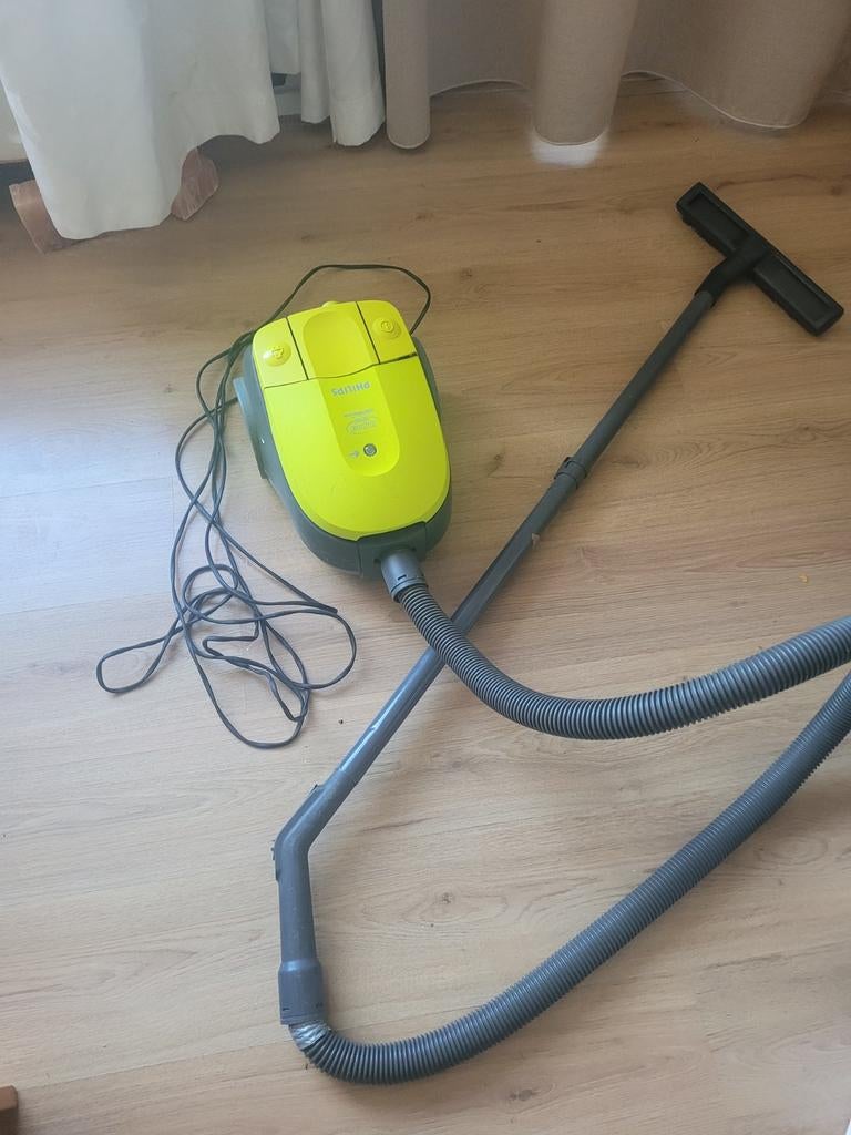 Philips Impact Excel 1500 Watt Stofzuiger (koord defect), Witgoed en Apparatuur, Stofzuigers, Gebruikt, Stofzuiger, 1200 tot 1600 watt