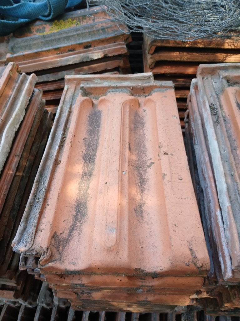 Molenpannen mulderpan vlak en hol 2400 en 500 stuks, Doe-het-zelf en Verbouw, Dakpannen en Dakbedekking, Ophalen, Gebruikt, Steen of Klei