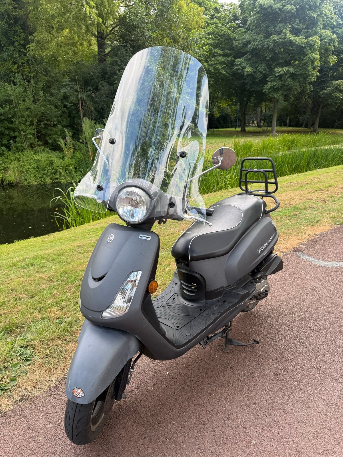 Sym Fiddle 2 Scooter uit 2018 - Zuinig en Netjes, Ophalen, Gebruikt, Maximaal 45 km/u, 49 cc