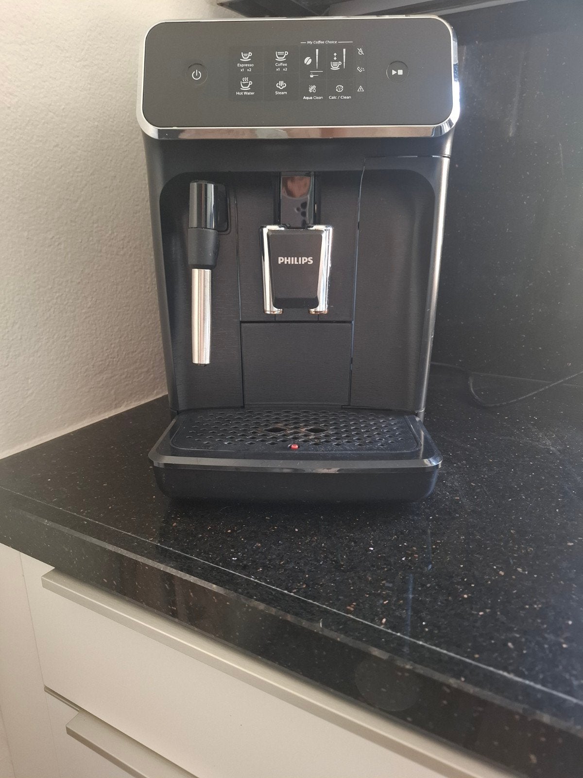 Philips volautomatische espressomachine, Witgoed en Apparatuur, Koffiezetapparaten, Ophalen, Espresso apparaat, Koffiebonen, Zo goed als nieuw