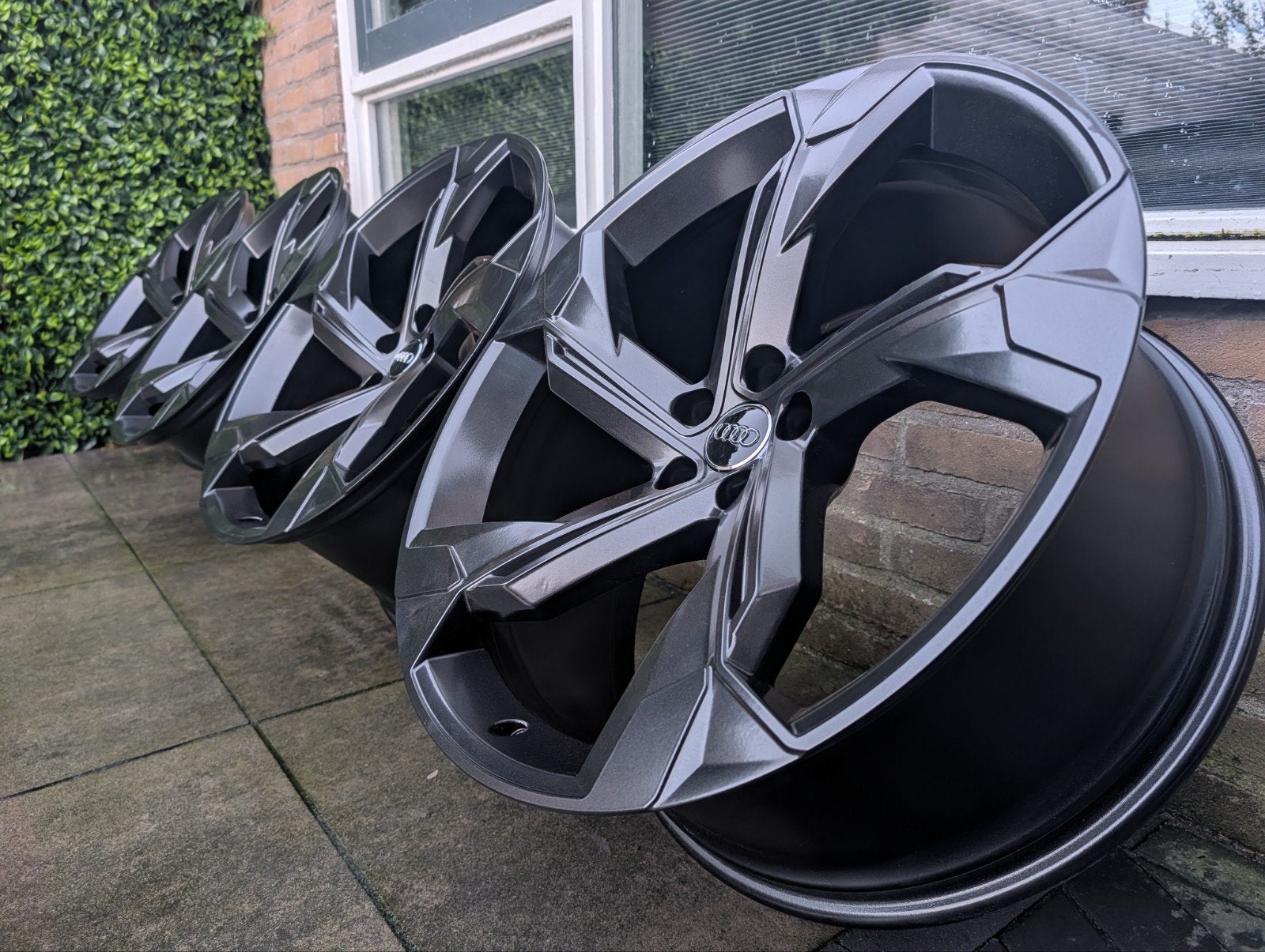 Originele 22 inch Audi E-tron S GE SQ8 velgen SQ7 Q7 Q8 RS6, Gebruikt, Velg(en), Overige maten, Ophalen of Verzenden
