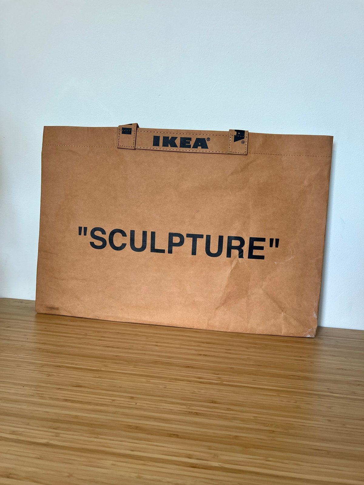 IKEA x Virgil Abloh MARKERAD "SCULPTURE" tas Maat Large, Sieraden, Tassen en Uiterlijk, Ophalen of Verzenden, Zo goed als nieuw