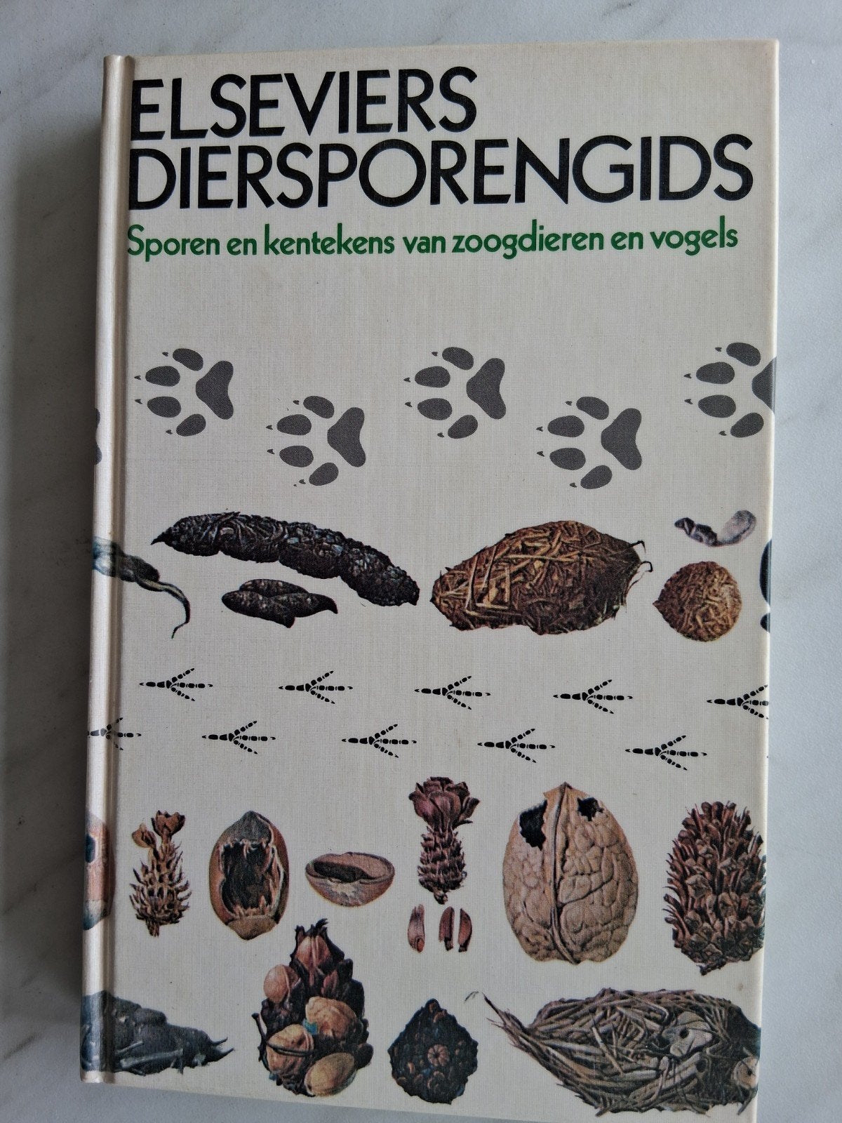 ELSEVIERS DIERSPORENGIDS, Sporen en kentekens van zoogdieren, Ophalen of Verzenden, Zo goed als nieuw, Vogels