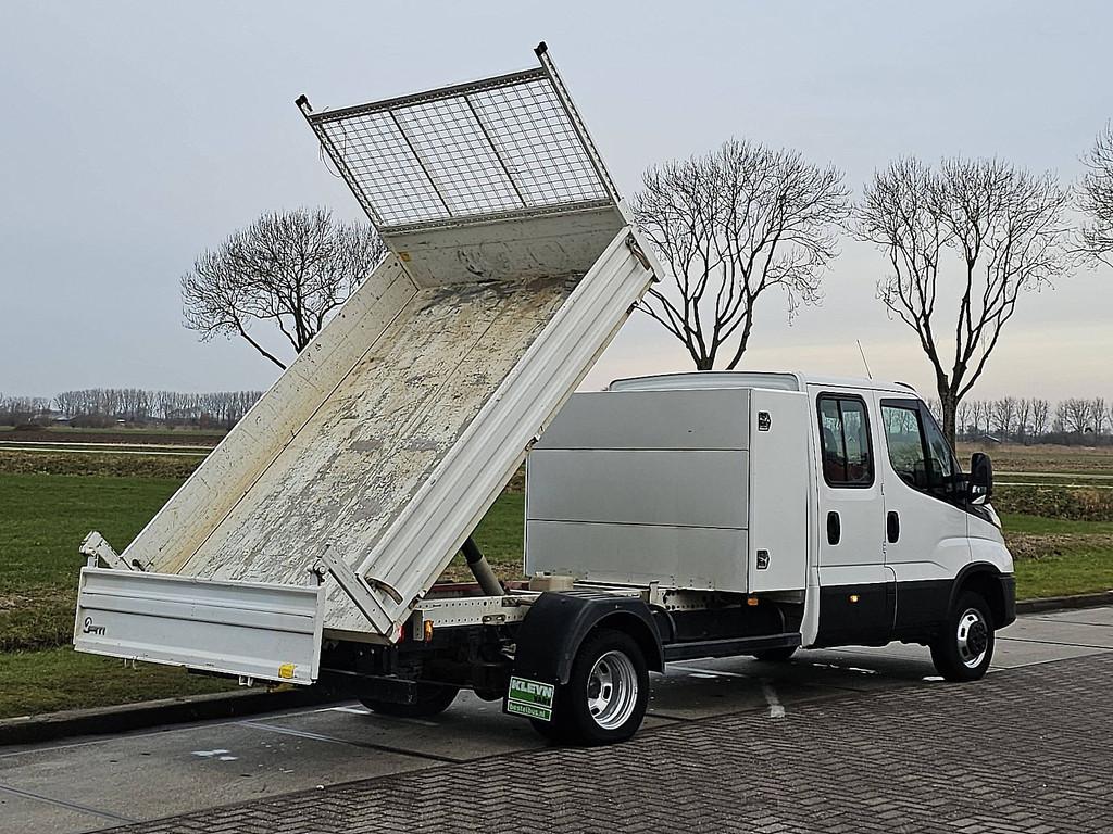 IVECO DAILY 35C16 3.0ltr dubcab kipper, Auto's, Bestelauto's, Gebruikt, Euro 6, Iveco, 160 pk