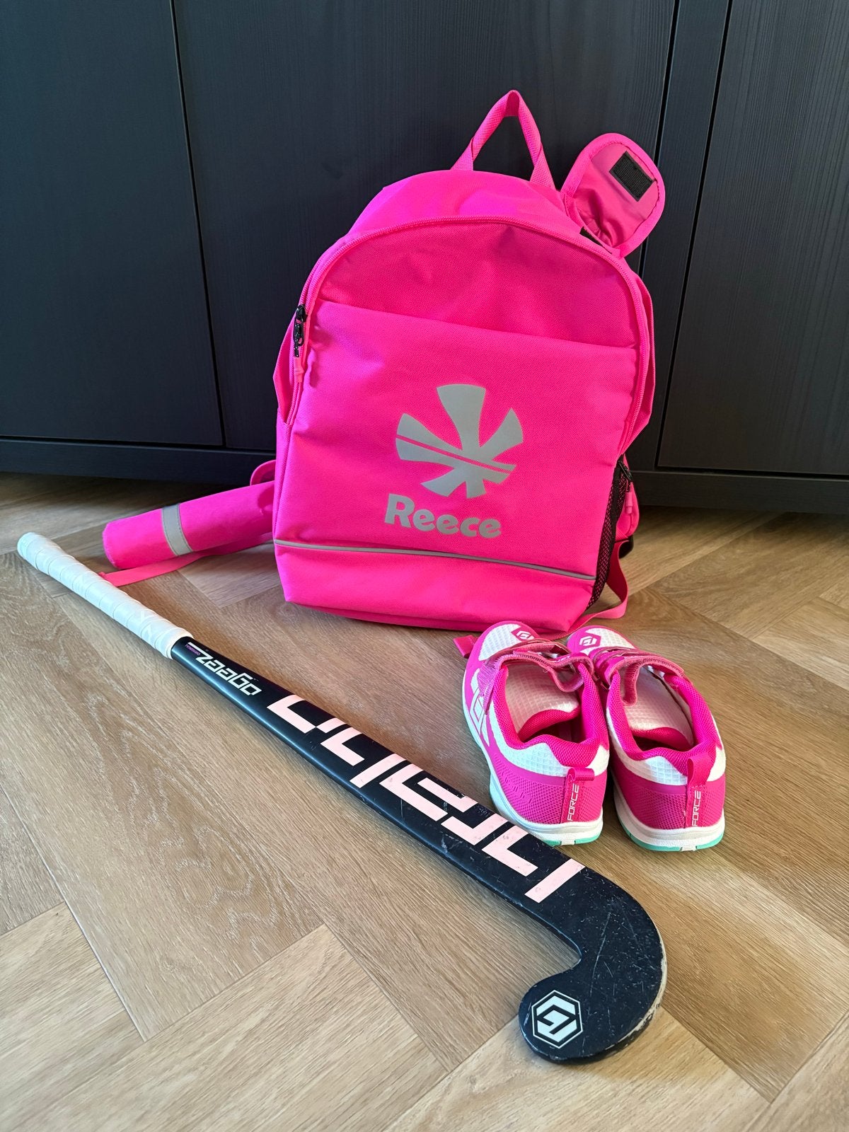 Complete hockey set: stick, schoenen 34 en tas (z.g.a.n), Ophalen of Verzenden, Zo goed als nieuw, Stick