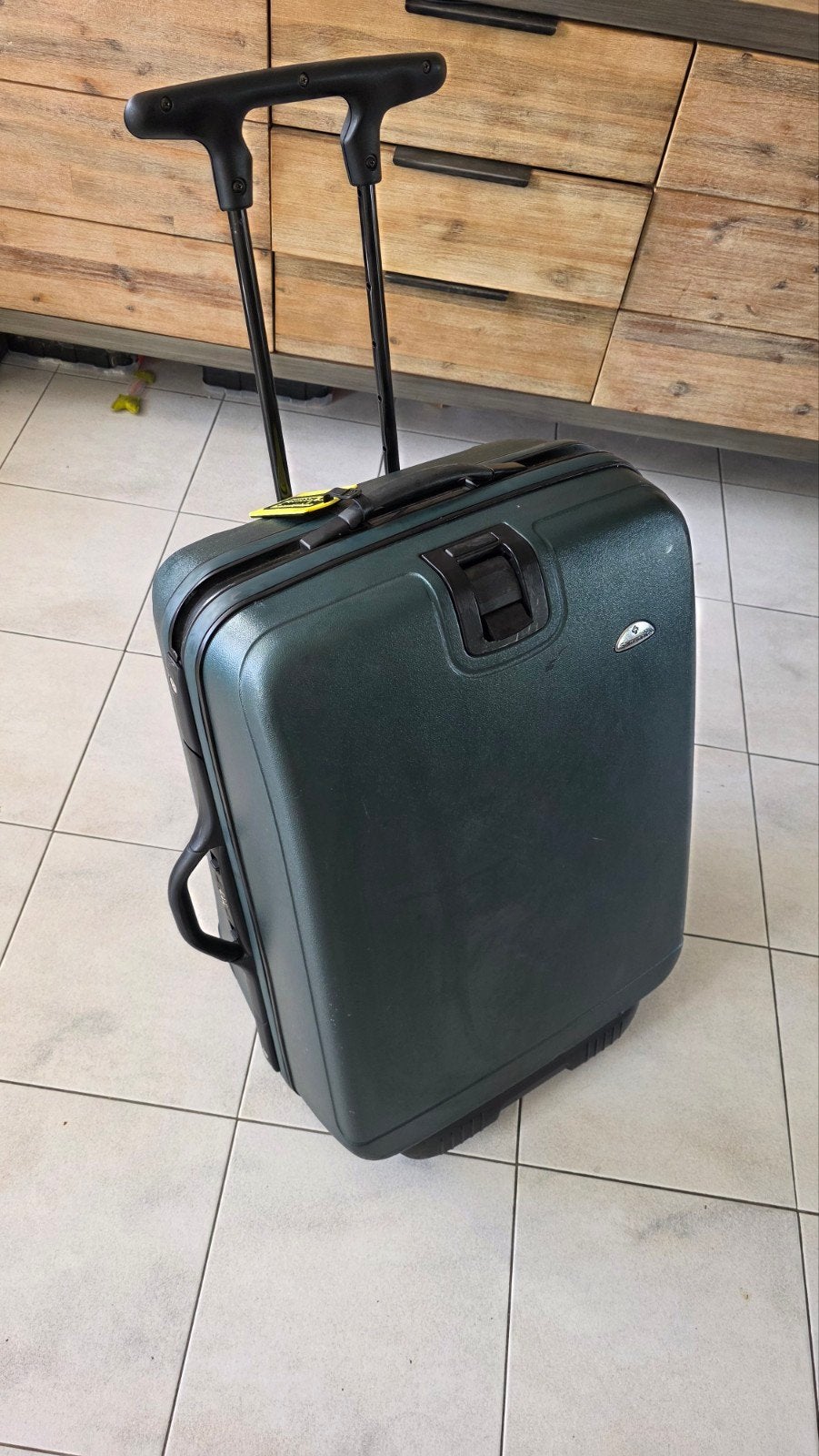 American Tourister Aerostep Samsonite koffer, Gebruikt, Hard kunststof, Ophalen of Verzenden, 35 tot 45 cm