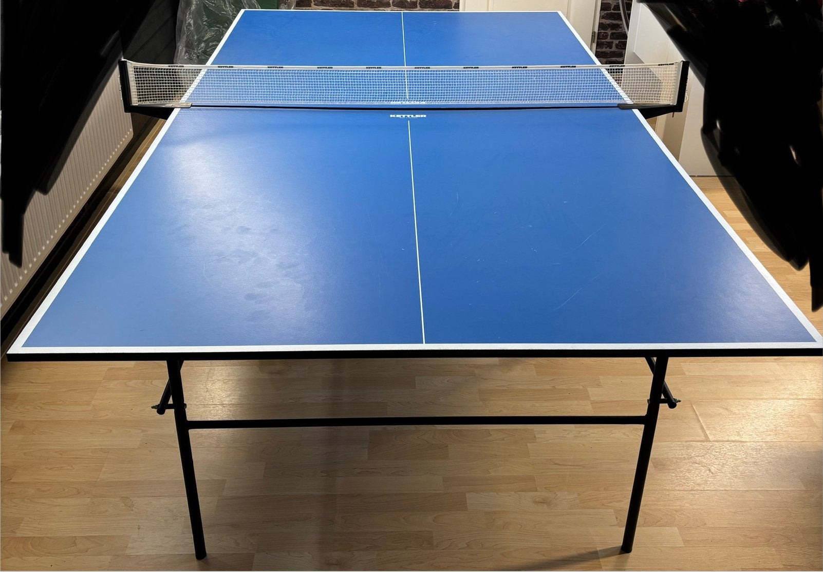 Kettler tafeltennistafel, Ophalen, Gebruikt, Tafel Indoor, Inklapbaar