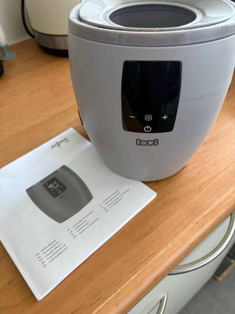 Difrax Lovi flessenwarmer, Ophalen, Zo goed als nieuw, Flessen- of potjesverwarmer