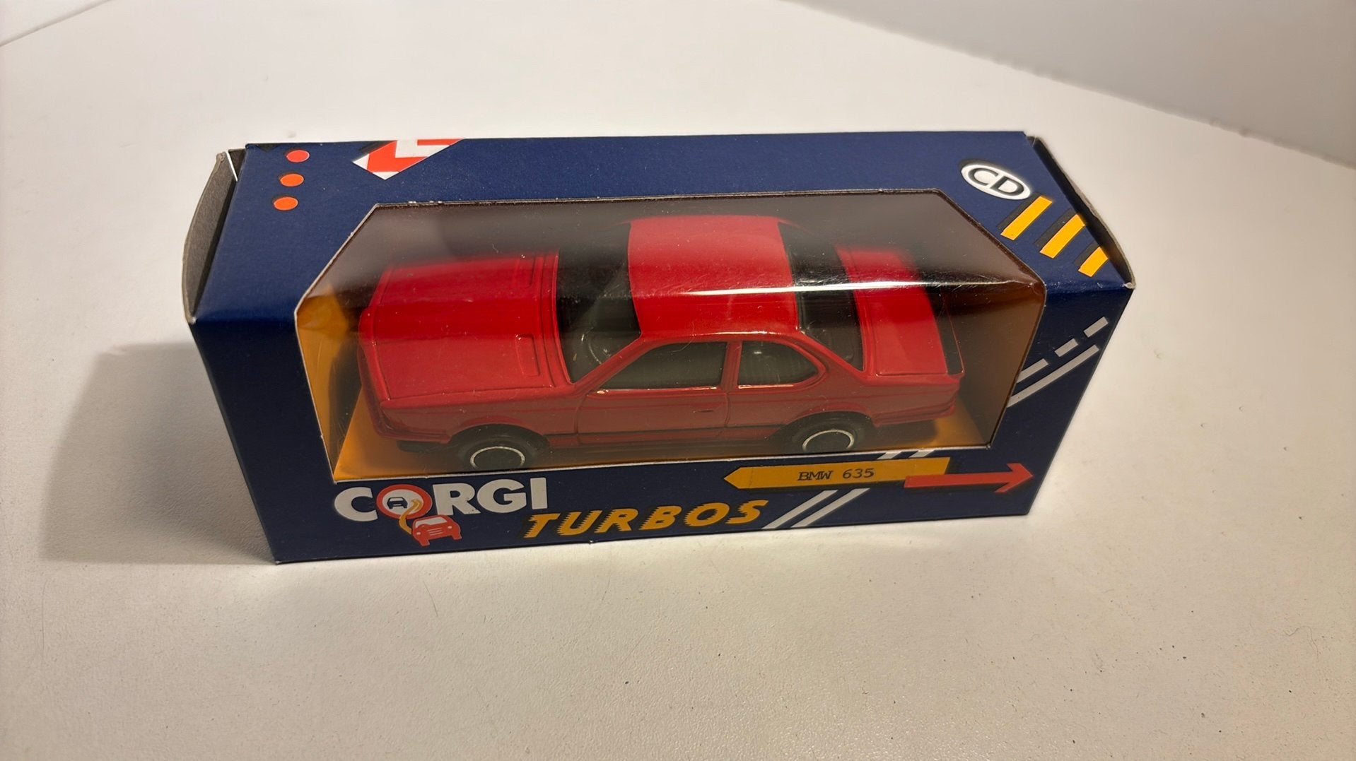 Bmw 635 corgi 1.43, Hobby en Vrije tijd, Auto, Ophalen of Verzenden, Corgi, A
