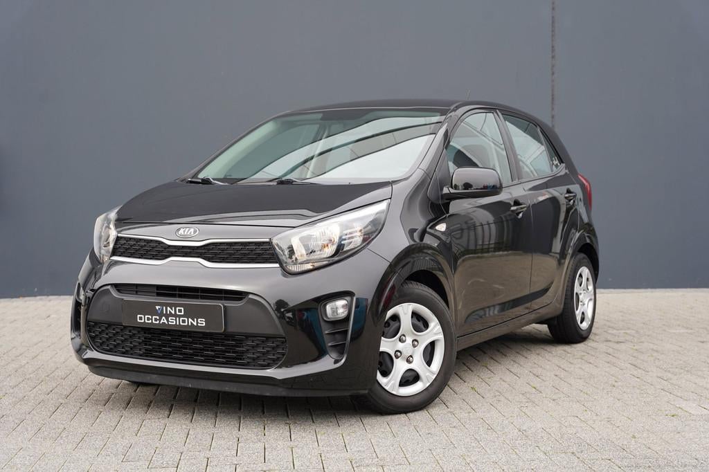 Kia Picanto 1.0 CVVT EconomyPlusLine, Auto's, Voorwielaandrijving, Stof, Gebruikt, 4 stoelen