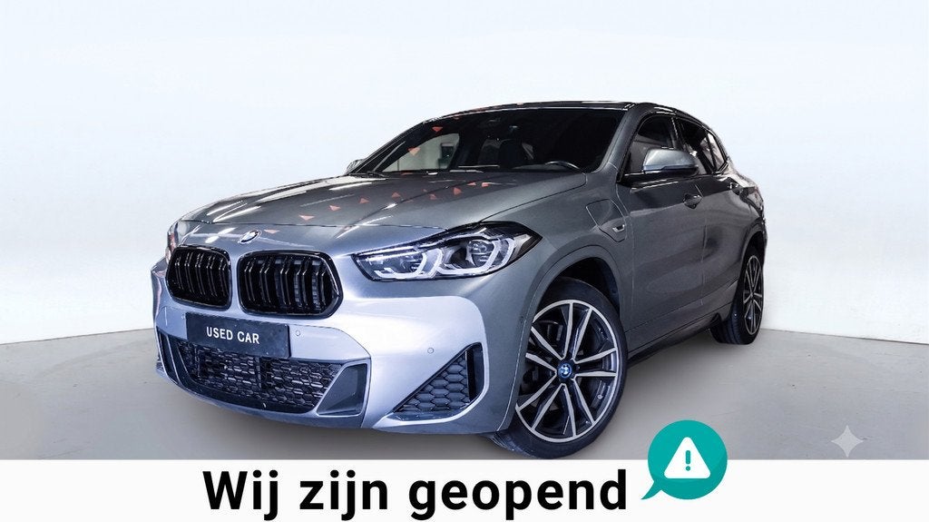 BMW X2 xDrive25e High Executive M-Sport |M-Seat|HUD|19''LM|K, Auto's, BMW, 12 maanden, X2, Zwart, Bedrijf