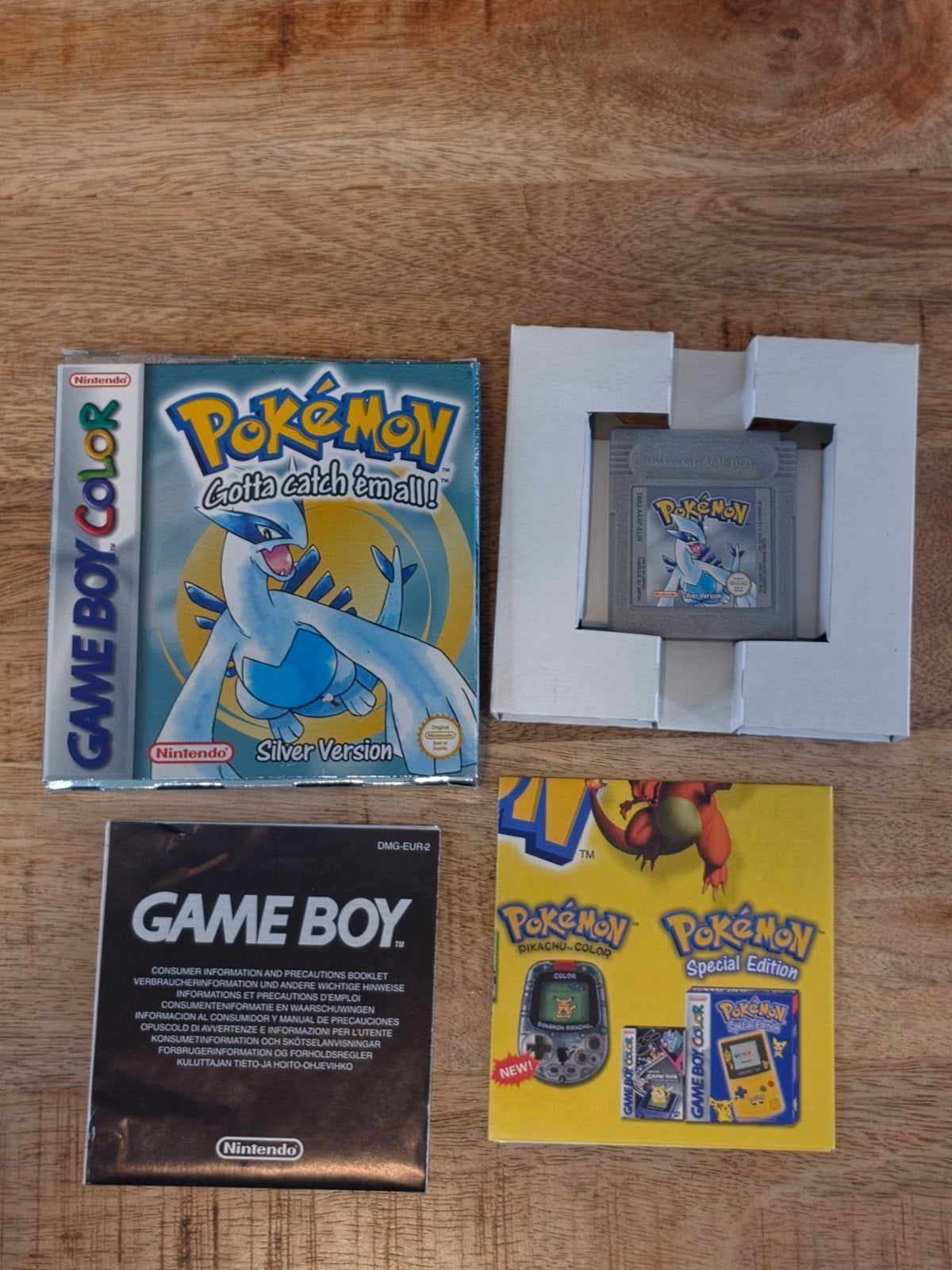 Pokémon Silver Version (EU) Game Boy Color CIB, Ophalen of Verzenden