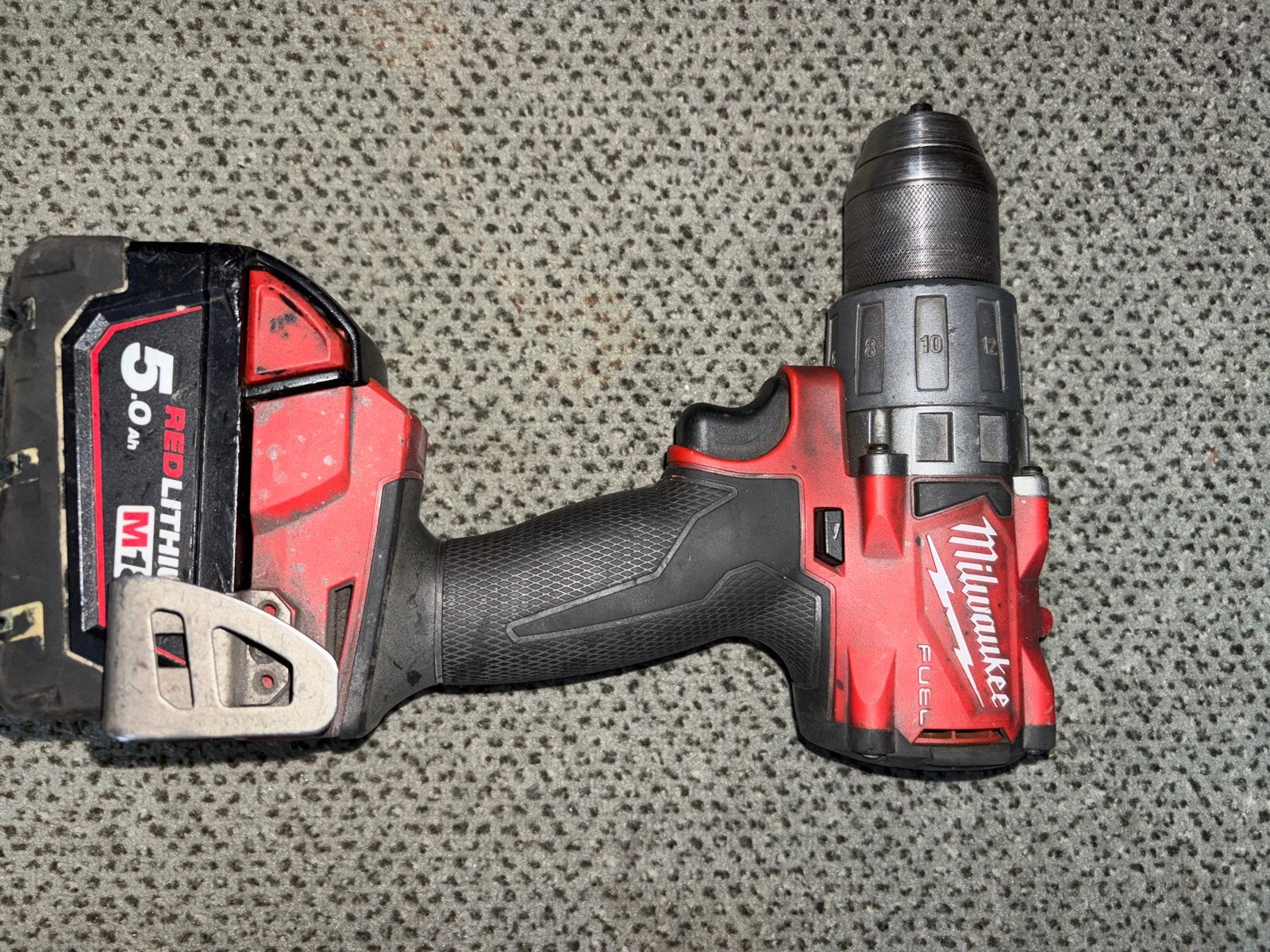 Milwaukee M18 FUEL Boor-/Schroefmachine (excl. lader/koffer), Ophalen, Gebruikt, Boor- en Schroefmachine