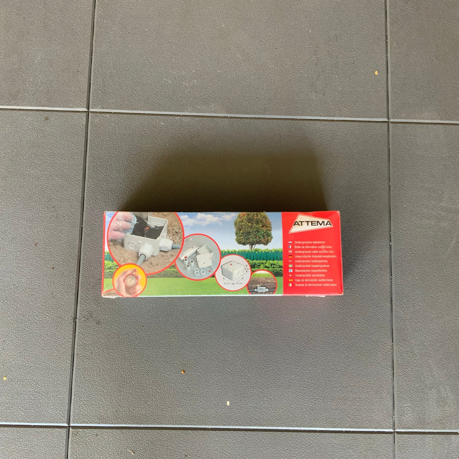 Attema ondergrondse kabeldoos 3x M25, Ø 11-17 mm, Ophalen of Verzenden, Nieuw