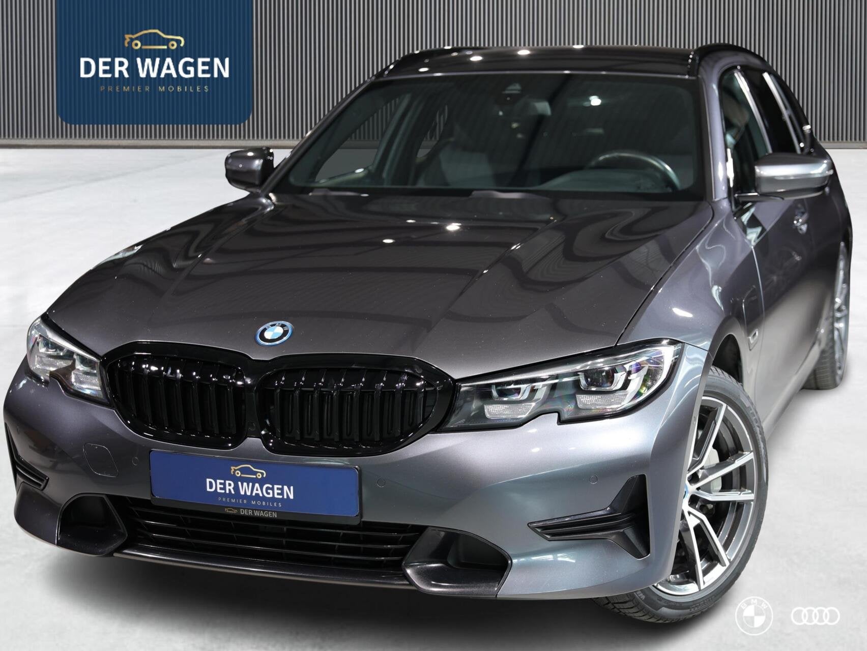 BMW 330E xDrive SPORTLINE / DODEHOEK / AMBIENTE / TREKHAAK /, Auto's, 1998 cc, 4 cilinders, Leder en Stof, Plug-in hybride