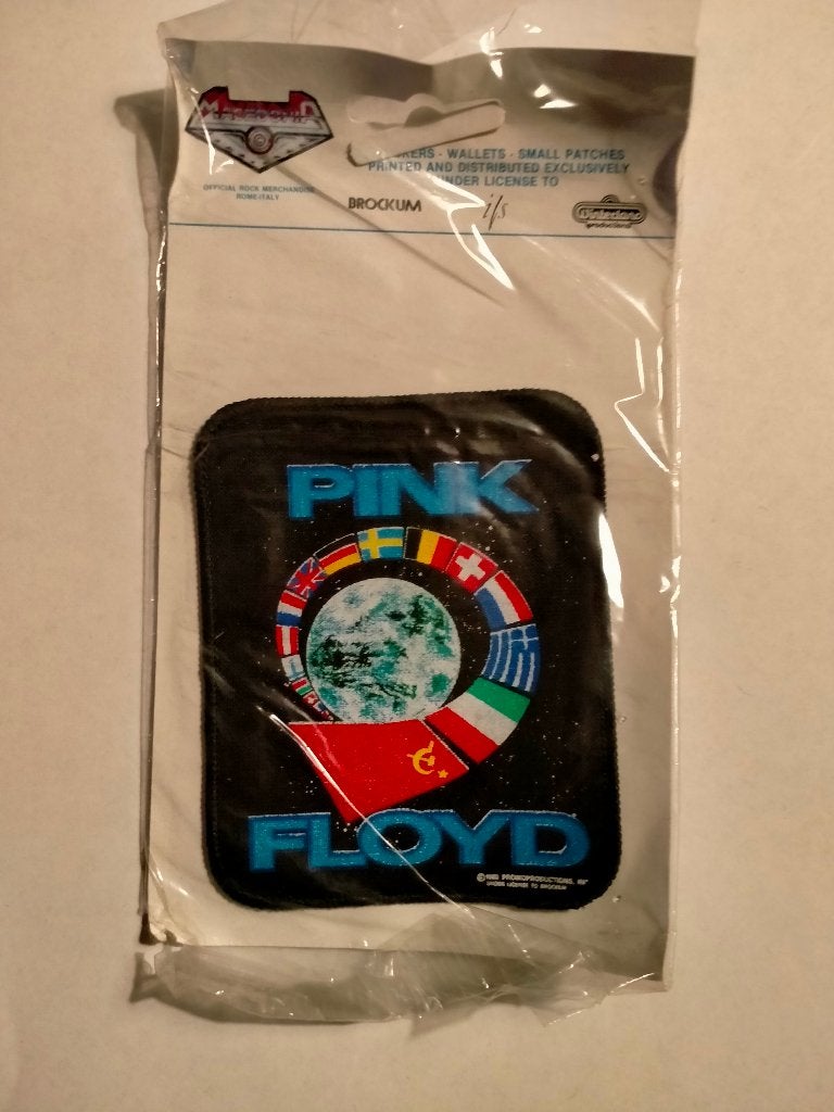 Pink Floyd vintage muziek rock kleding embleem patch RARE, Verzamelen, Ophalen of Verzenden, Zo goed als nieuw, Kleding