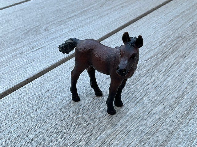 Schleich 13276 Arabier veulen, Ophalen of Verzenden, Zo goed als nieuw, Paard, Beeldje of Figuurtje