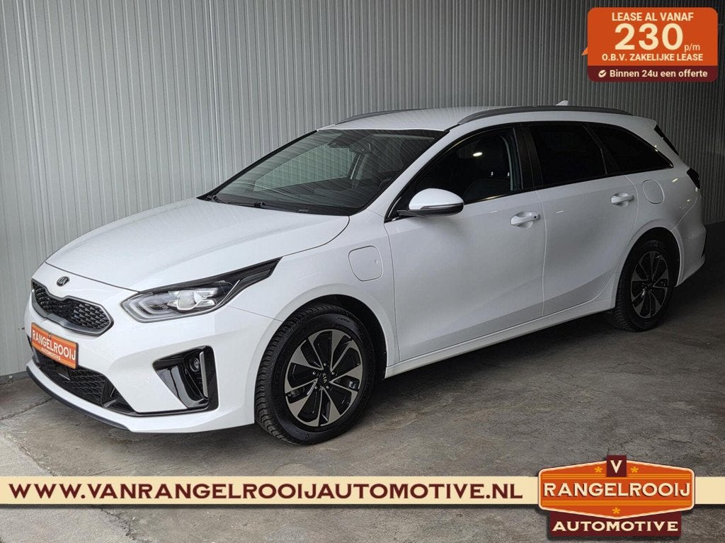 Kia Ceed Sportswagon 1.6 GDI PHEV DynamicPlusLine, trekh., L, Auto's, Kia, Gebruikt, Euro 6, Automatische klimaatregeling, Wit