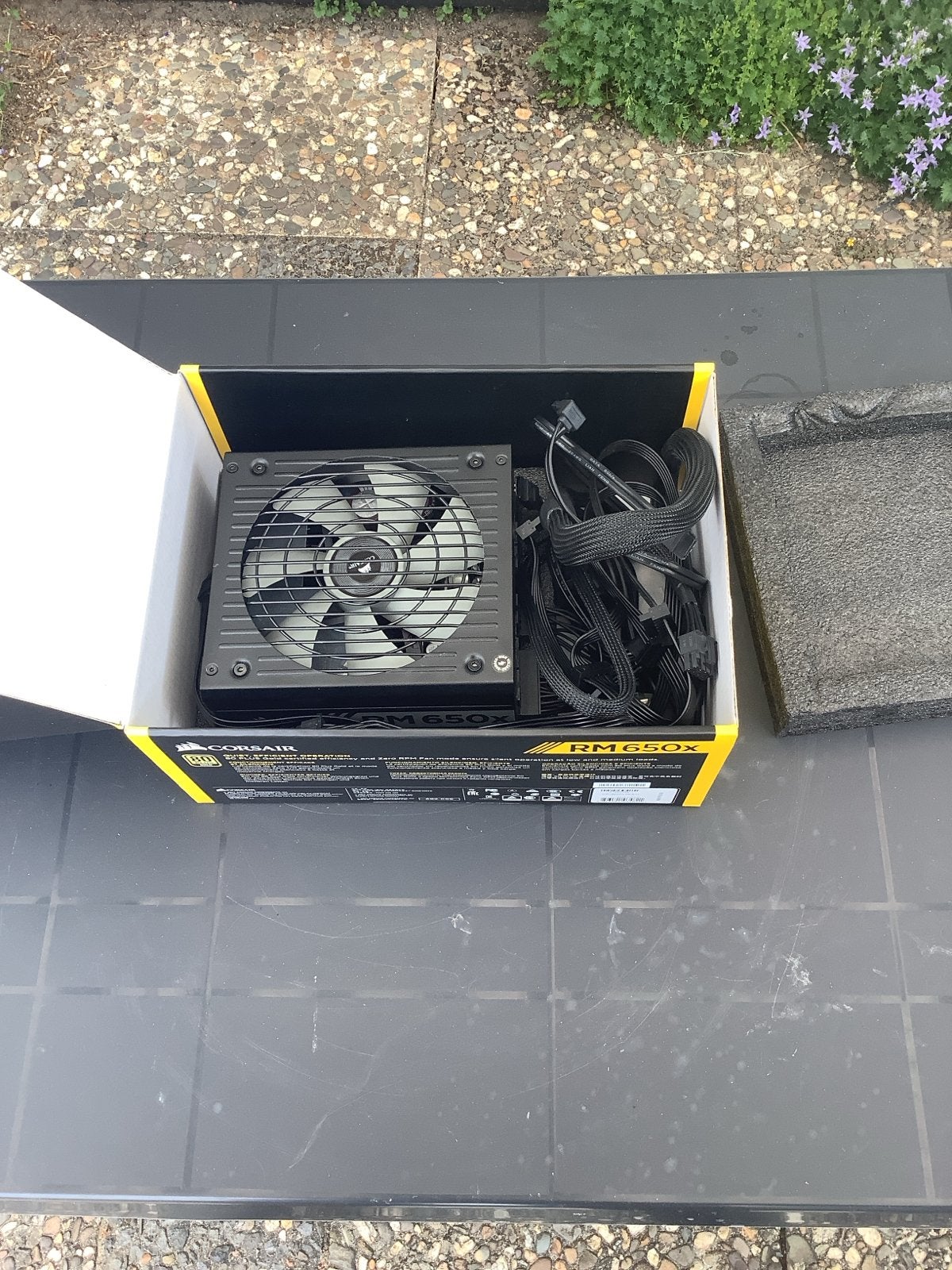Corsair RM650x Voeding - 650W, Modulair, 80 PLUS Gold, Computers en Software, Interne voedingen, Ophalen, Zo goed als nieuw