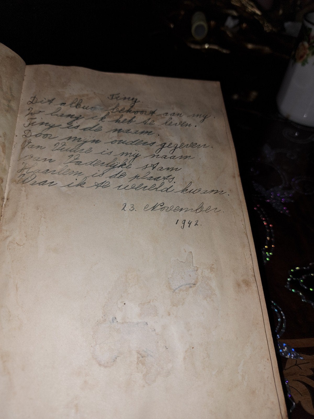 Poesie album te koop, Ophalen of Verzenden