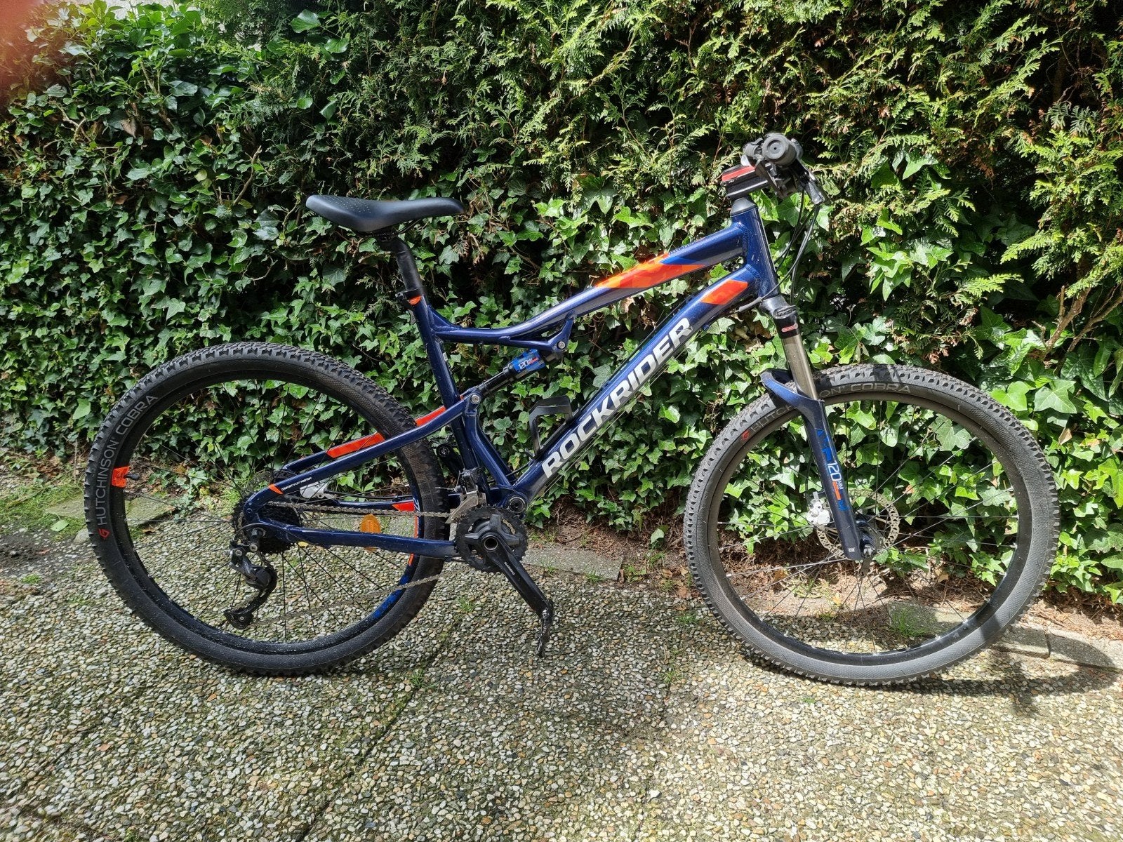 Rockrider ST540S Full Suspension Mountainbike, Overige merken, Ophalen of Verzenden, Zo goed als nieuw, Schijfrem