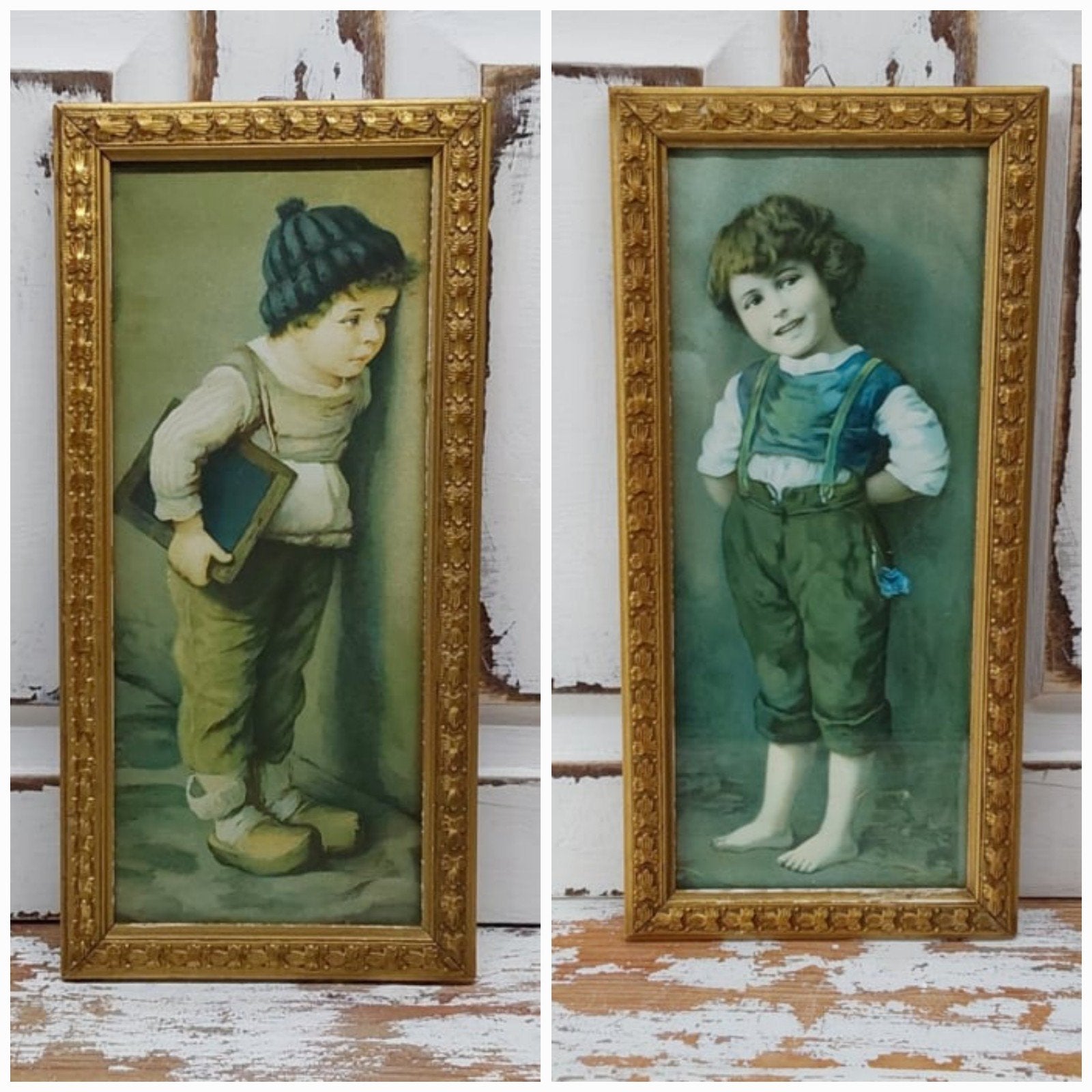 Vintage prent van Hermann von Kaulbach, 2 verschillende, Ophalen of Verzenden, ., ., .