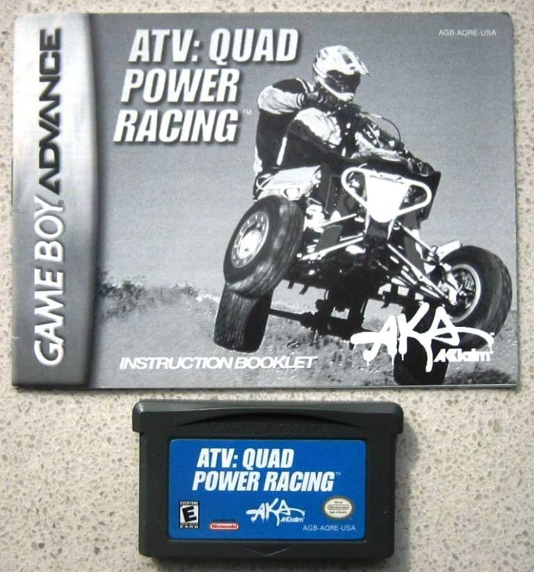 ATV Quad Power Racing - GBA, Gebruikt, 1 speler, Racen en Vliegen, Ophalen of Verzenden