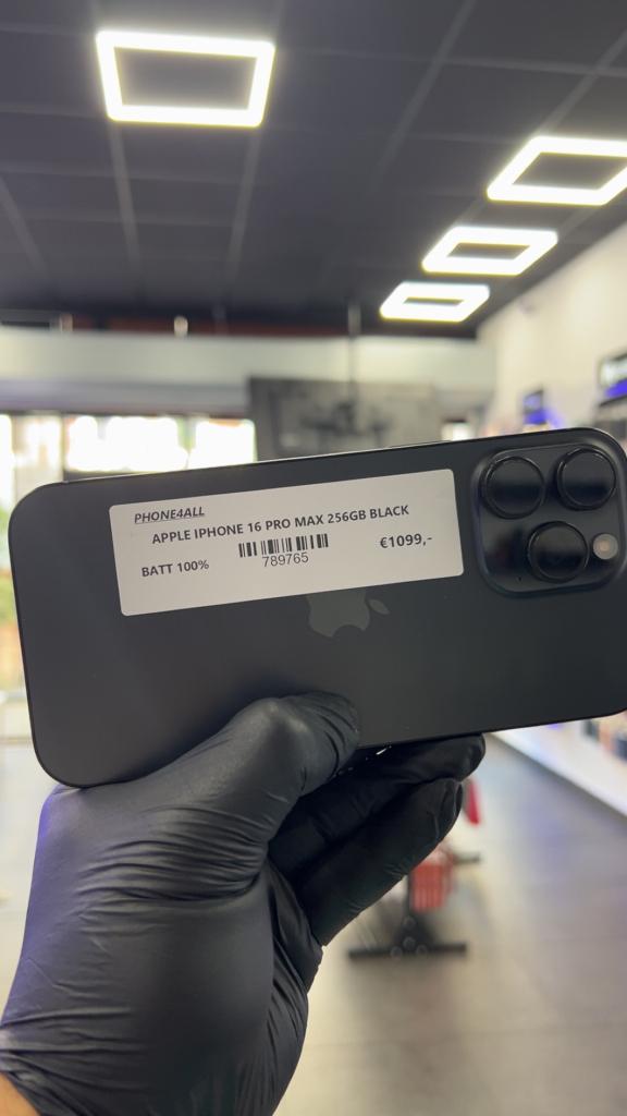 APPLE IPHONE 16 PRO MAX  BLACK TITANIUM  256GB, Telecommunicatie, Mobiele telefoons | Apple iPhone, Nieuw, Zonder abonnement, Zonder simlock