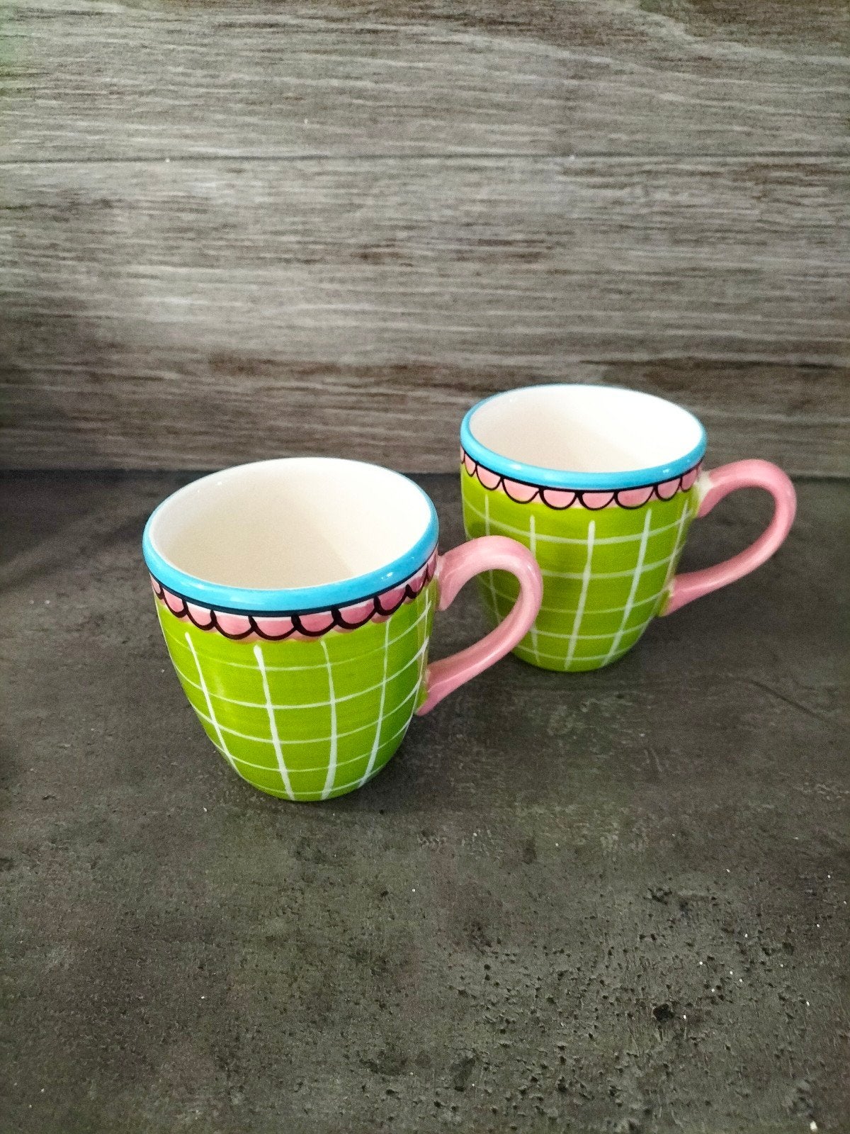 2 Blond Amsterdam koffie mokjes, Huis en Inrichting, Keuken | Servies, Ophalen of Verzenden, Zo goed als nieuw, Aardewerk, Kop(pen) en/of Schotel(s)