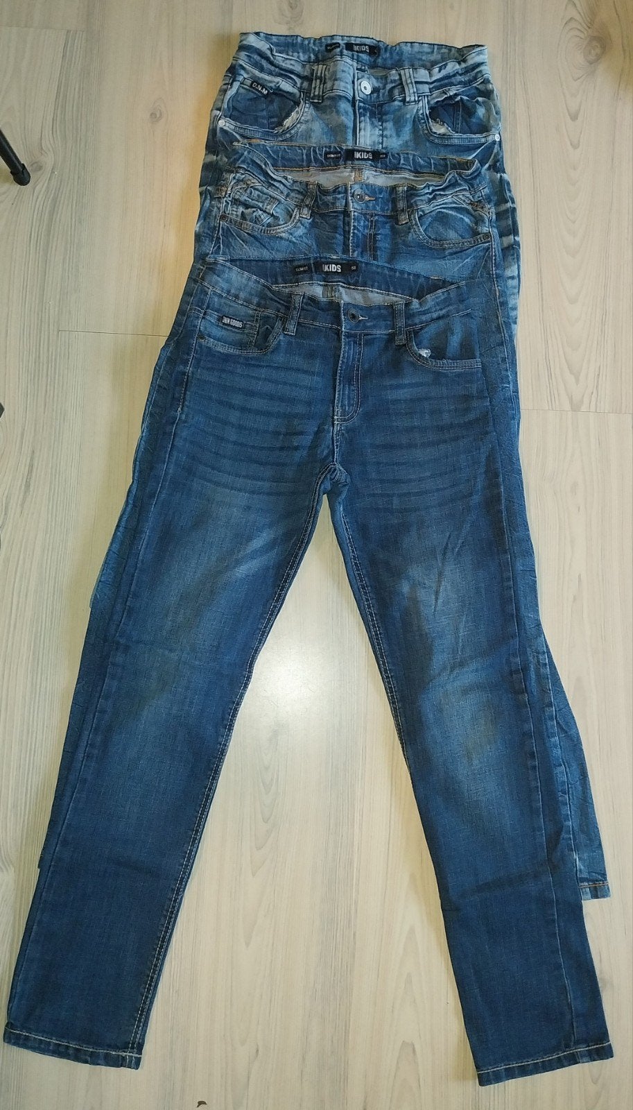 3 x Europe Kids jeans maat 158, Kinderen en Baby's, Ophalen of Verzenden, Zo goed als nieuw, Maat 158