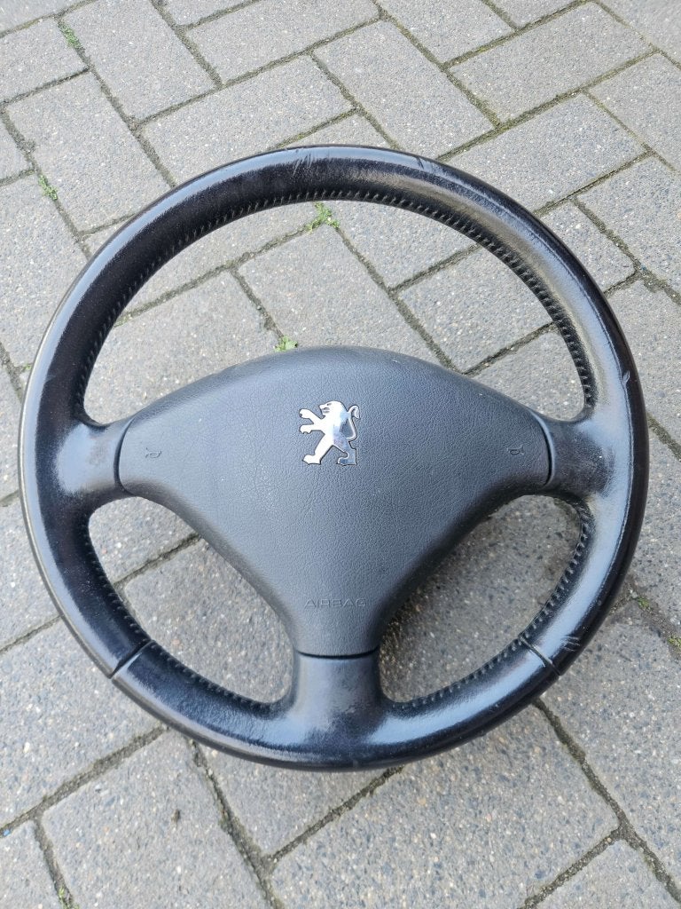 LEDEREN STUUR PEUGEOT 307, Niet ingevuld, Gebruikt, Niet ingevuld, Ophalen of Verzenden
