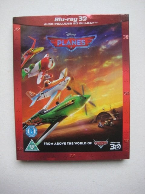 Planes Blu-Ray 3-D Bluray 3D, Ophalen of Verzenden, Nieuw in verpakking, Tekenfilms en Animatie
